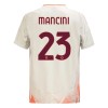 Virallinen Fanipaita AS Roma Mancini 23 Vieraspelipaita 2024-25 - Miesten